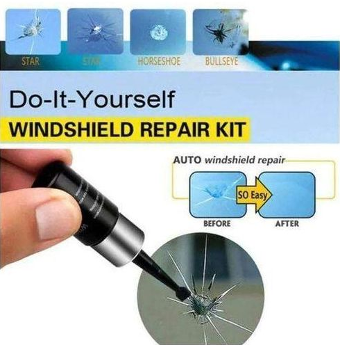 Car cracked windshield repair kit Cracked Windscreen repairing liquid broken glass  repair fluid Glass Corrector Repairing for Car Vehicle Window Windscreen Scratch Restore adhesive Sealants glass -