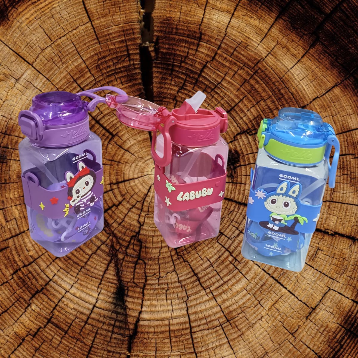 ⚡ FAST SELLING OFFER ⚡ - A 1 pc 600ml square plastic water bottles available at affordable price and of very high quality