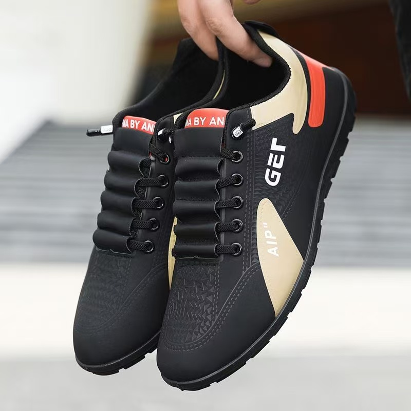 FEELING [New·Hot Sale] Size 40-47 Men's Shoes Forrest Gump Shoes Sports Shoes Men's Fashion Running Shoes PU Leather Sports Casual Shoes