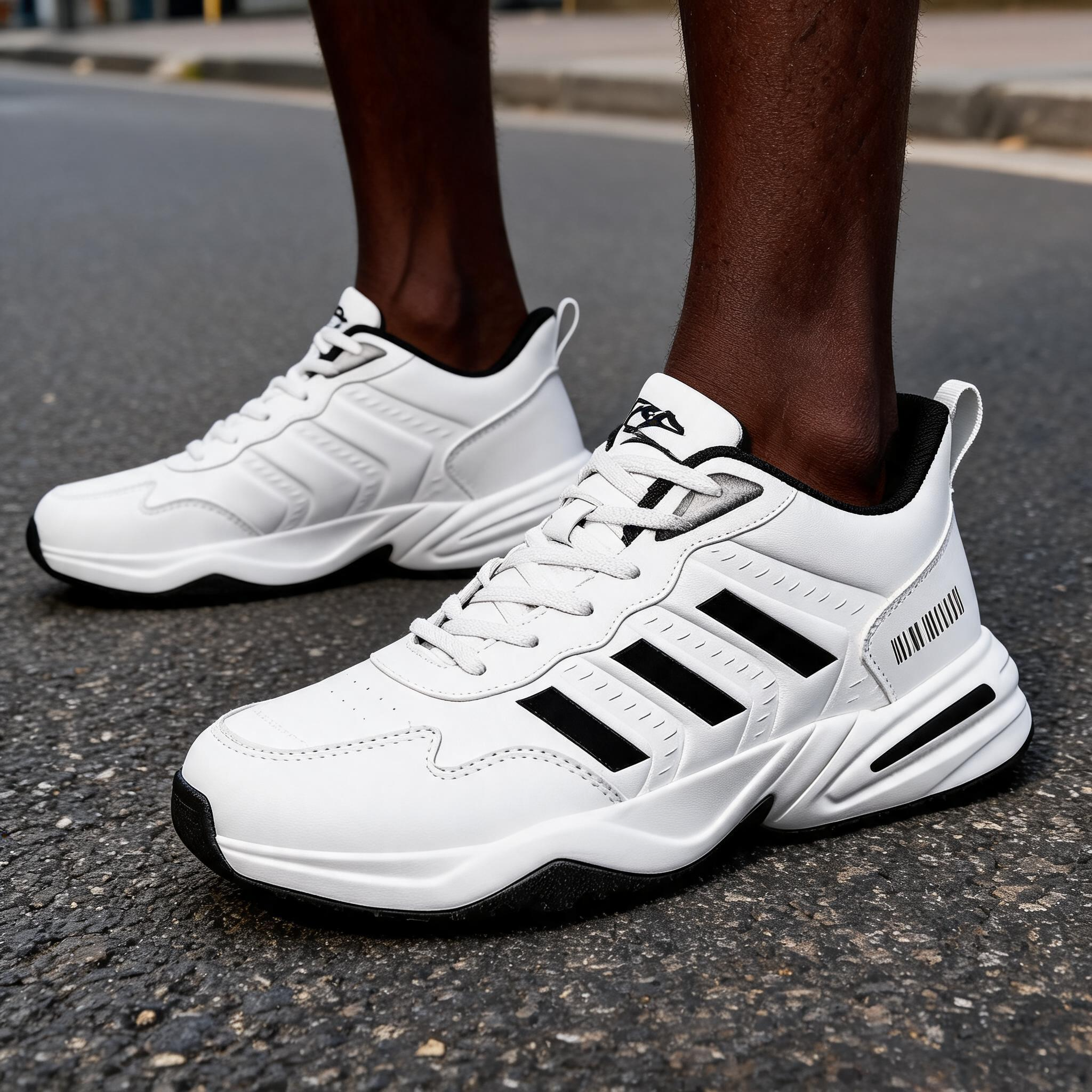 FEELING [New·Hot Sale] Super Hot Sale Men's Shoes Waterproof and Skid-proof PU Leather Men's Sports Shoes Fashion Men's Running