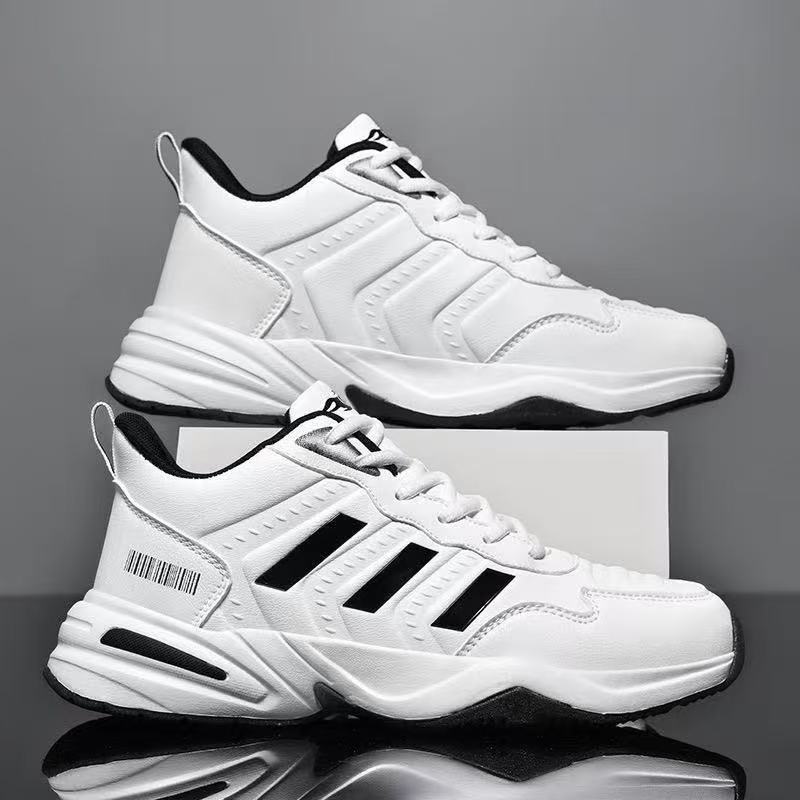 FEELING [New·Hot Sale] Super Hot Sale Men's Shoes Waterproof and Skid-proof PU Leather Men's Sports Shoes Fashion Men's Running