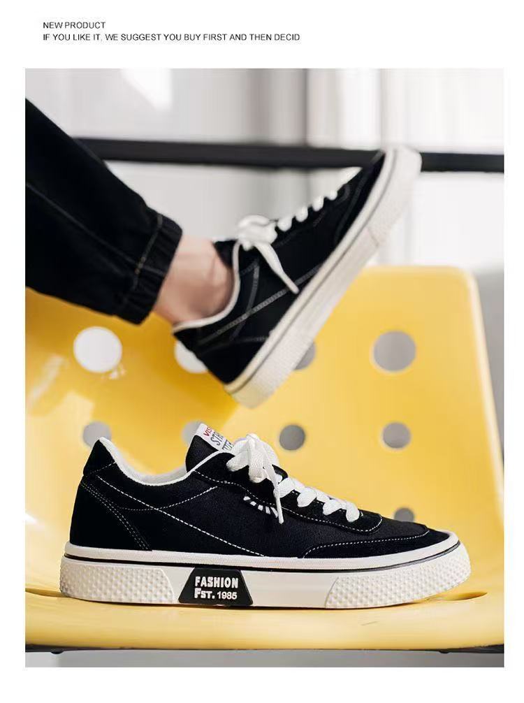 FEELING [New·Hot Sale] Size 40-48 Fashion Sports Men's Shoes Canvas Breathable Men's Shoes Trendy Sports Cas Men's Sports Shoes Men's Running Shoes