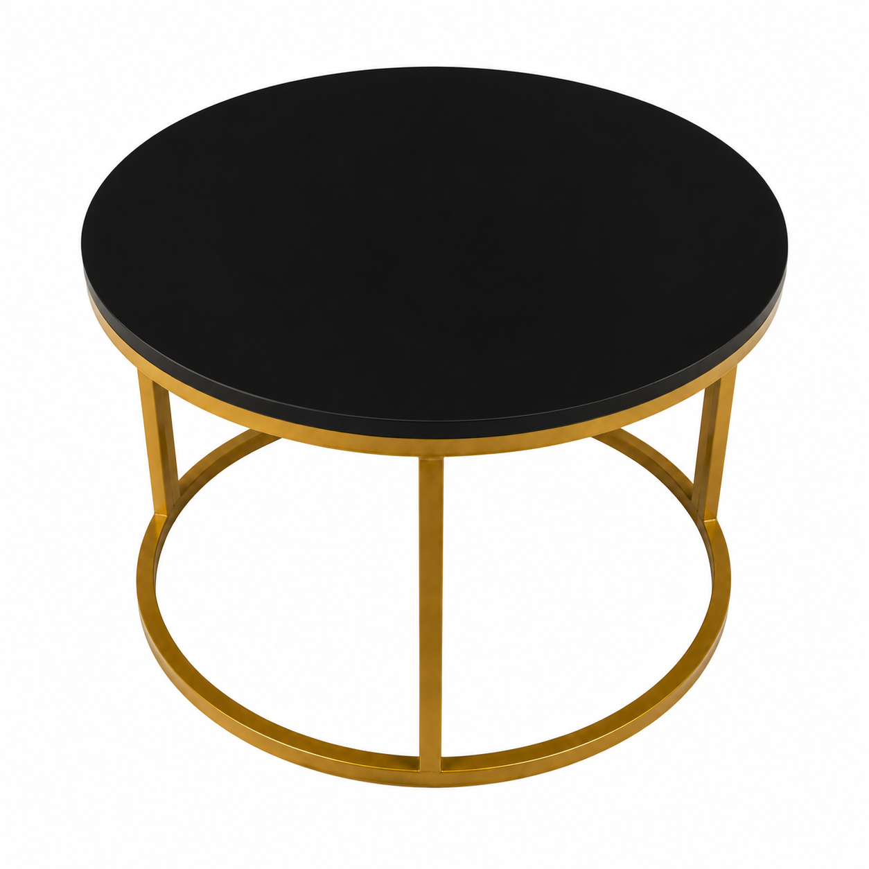 【PROMOTION!】  Round Nesting Coffee Table High Quality Modern Bree Strong Nordic luxury Durable Classic Sitting Room Coffee 1 Round Table