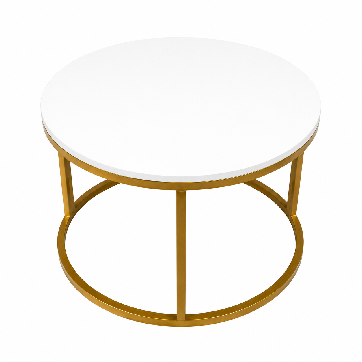 【PROMOTION!】  Round Nesting Coffee Table High Quality Modern Bree Strong Nordic luxury Durable Classic Sitting Room Coffee 1 Round Table