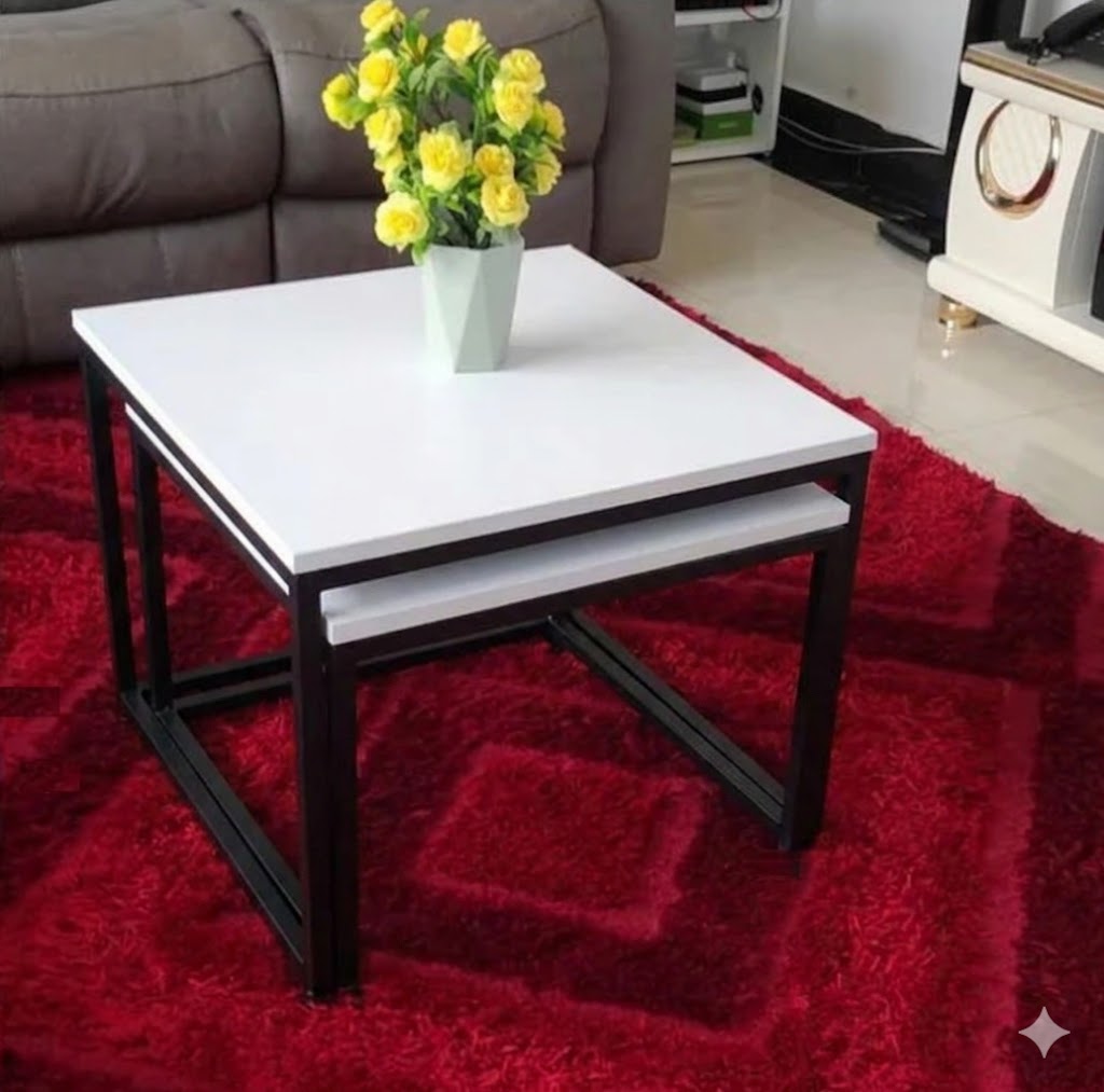 【PROMOTION!】Bree Coffee Table Square Nesting Table Furniture High Quality Durable Classic Sitting Room Coffee Tables