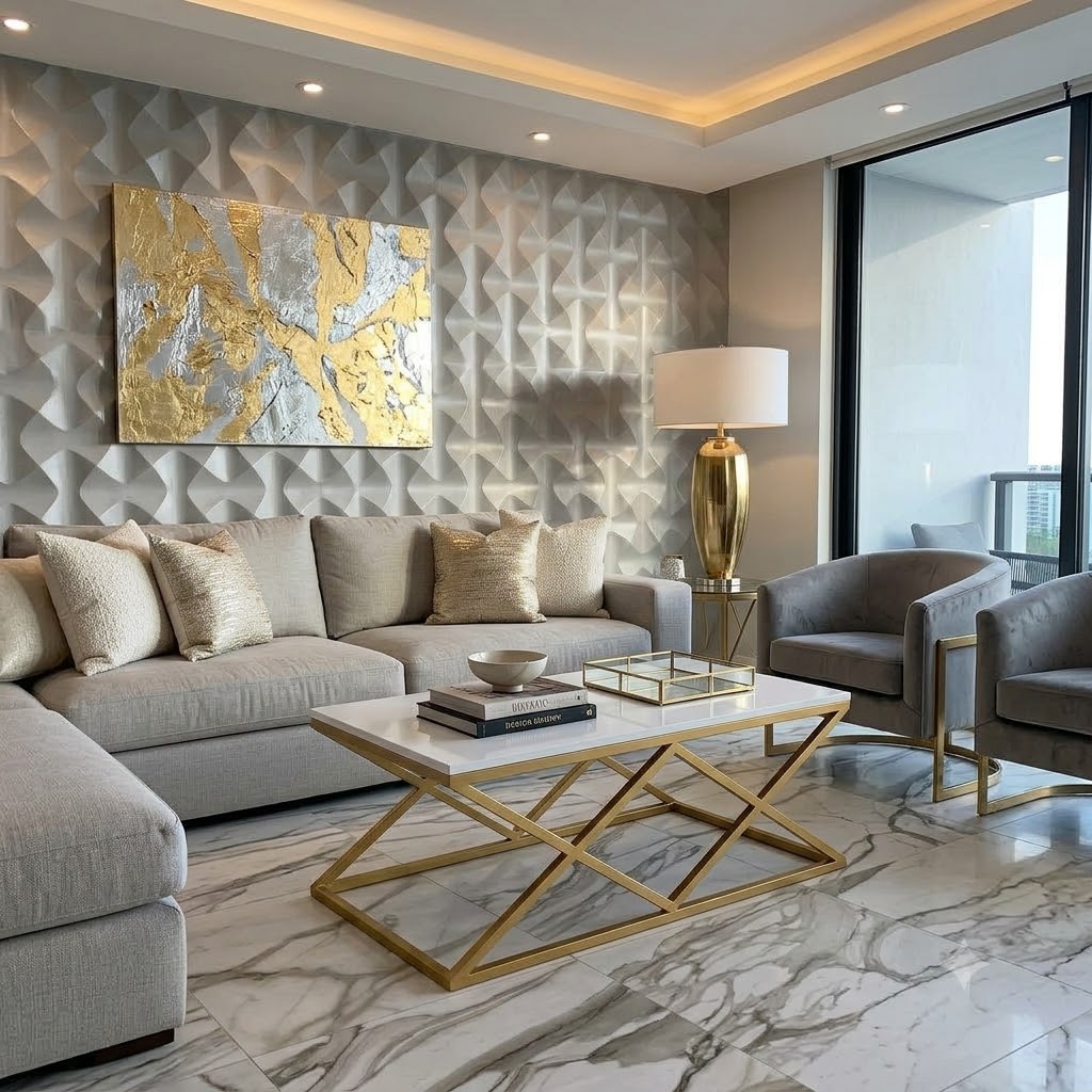 【 Promotion】 Modern 4ft x 2ft  Luxury Nordic Coffee Table Stylish Living Room Center Table with Durable Design & Elegant Finish