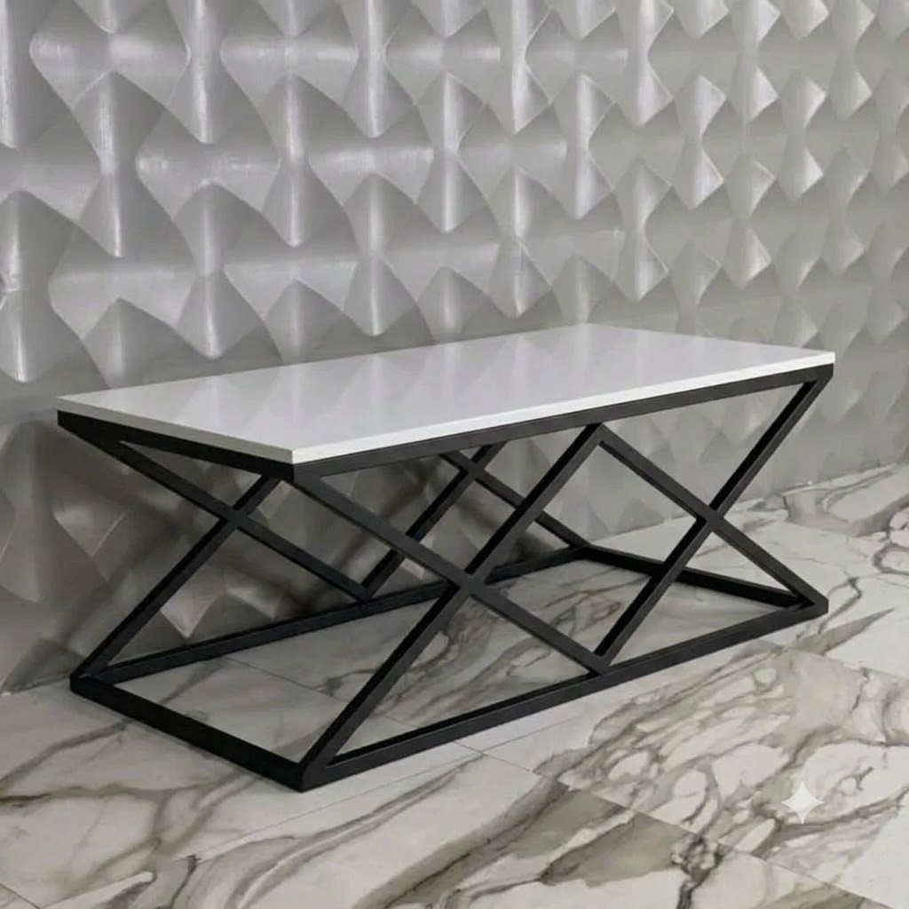 【 Promotion】 Modern 4ft x 2ft  Luxury Nordic Coffee Table Stylish Living Room Center Table with Durable Design & Elegant Finish