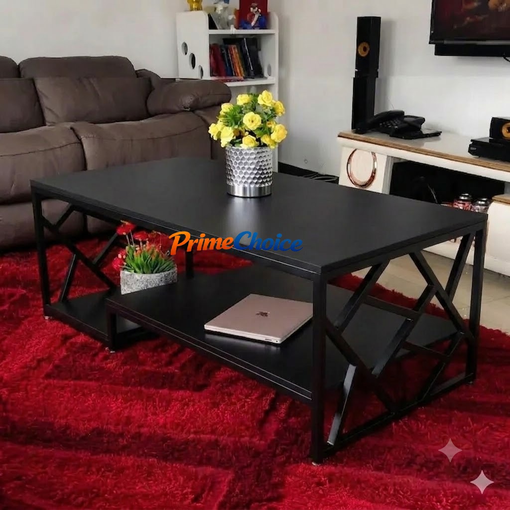 【PROMOTION!】Zippy Elegant Black Coffee Table Furniture High Quality Durable Classic Living Sitting Room Coffee Tables