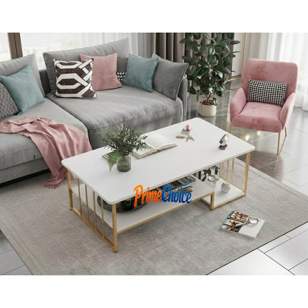 PROMOTION!  Modern 4ft x 2ft  Luxury Black Coffee Table Stylish Living Room Center Table with Durable Design & Elegant Finish