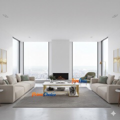 PROMOTION!  Modern 4ft x 2ft  Luxury Nordic Coffee Table Stylish Living Room Center Table with Durable Design & Elegant Finish