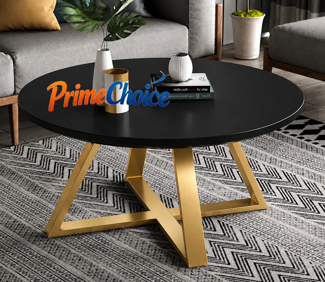 Round Nesting Coffee Table  with Marble effect High Quality Modern Bree Strong Nordic Metallic Stand luxury Durable Classic Sitting Room Coffee 1 Round Table