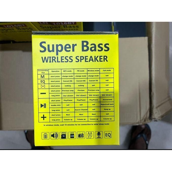 FLASH SALE OFFER  BoomBest LN-1028ANT Wireless Bluetooth Speaker & Radio – Strong Bass Soundbox with FM Radio, Portable & Powerful Audio