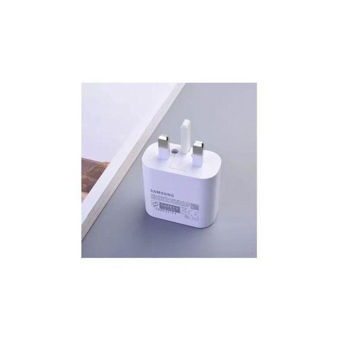 FLASH SALE OFFER  Samsung 25 Watts Fast Charger Adapter for Galaxy A17,A16,A07,A06,A26,A15,A25,A05,A05S,A06,S23FE With Type C Output