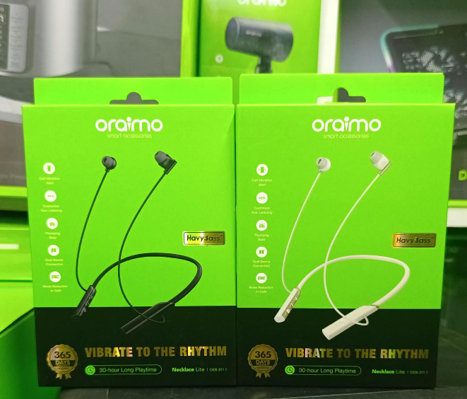 FLASH SALE OFFER  Oraimo Necklace lite(OEB-311) call vibration wireless headphones
