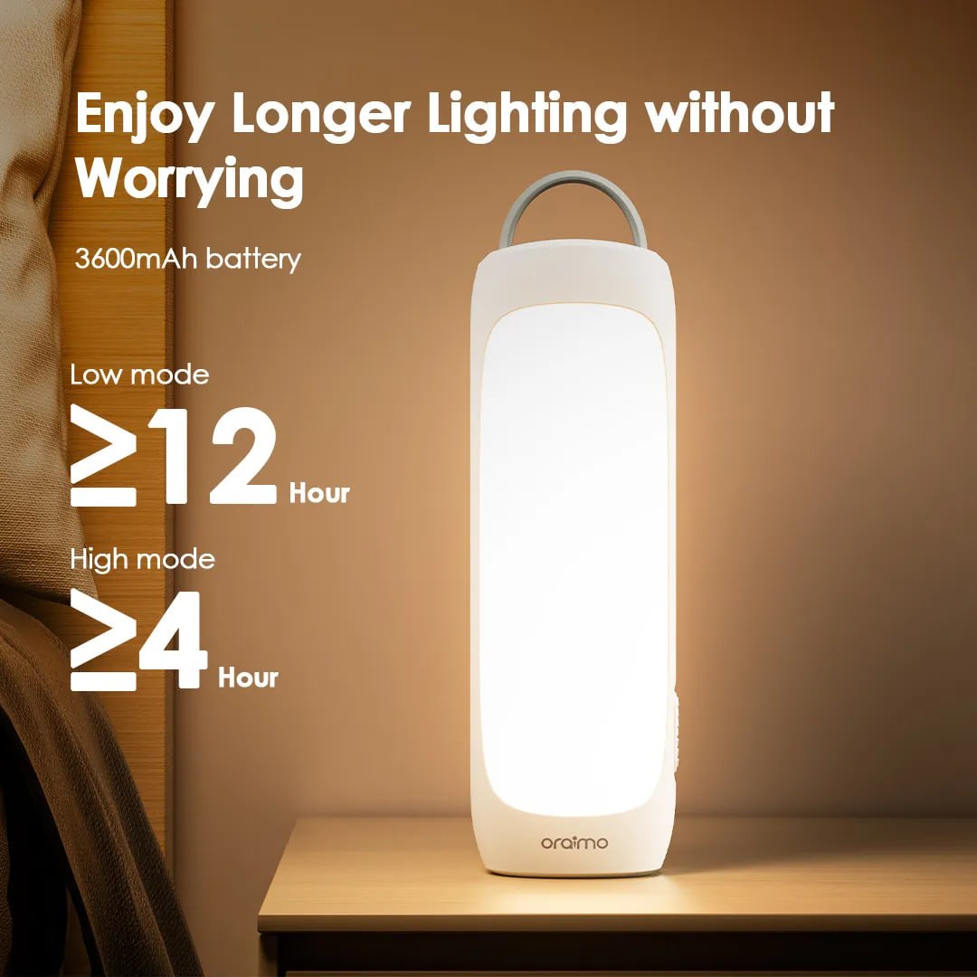 oraimo LumiGo 300 Lumens Emergency Light 2PCs Set