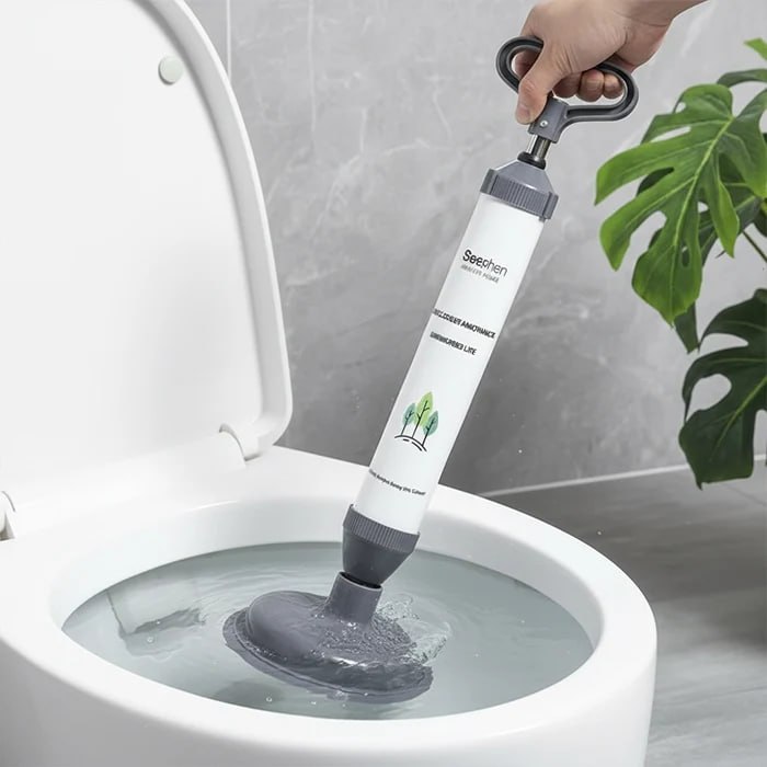 Manual Drain Cleaner Plunger Pump | High Pressure Vacuum Suction Plunger for Bathroom, Kitchen Sink & Toilet
