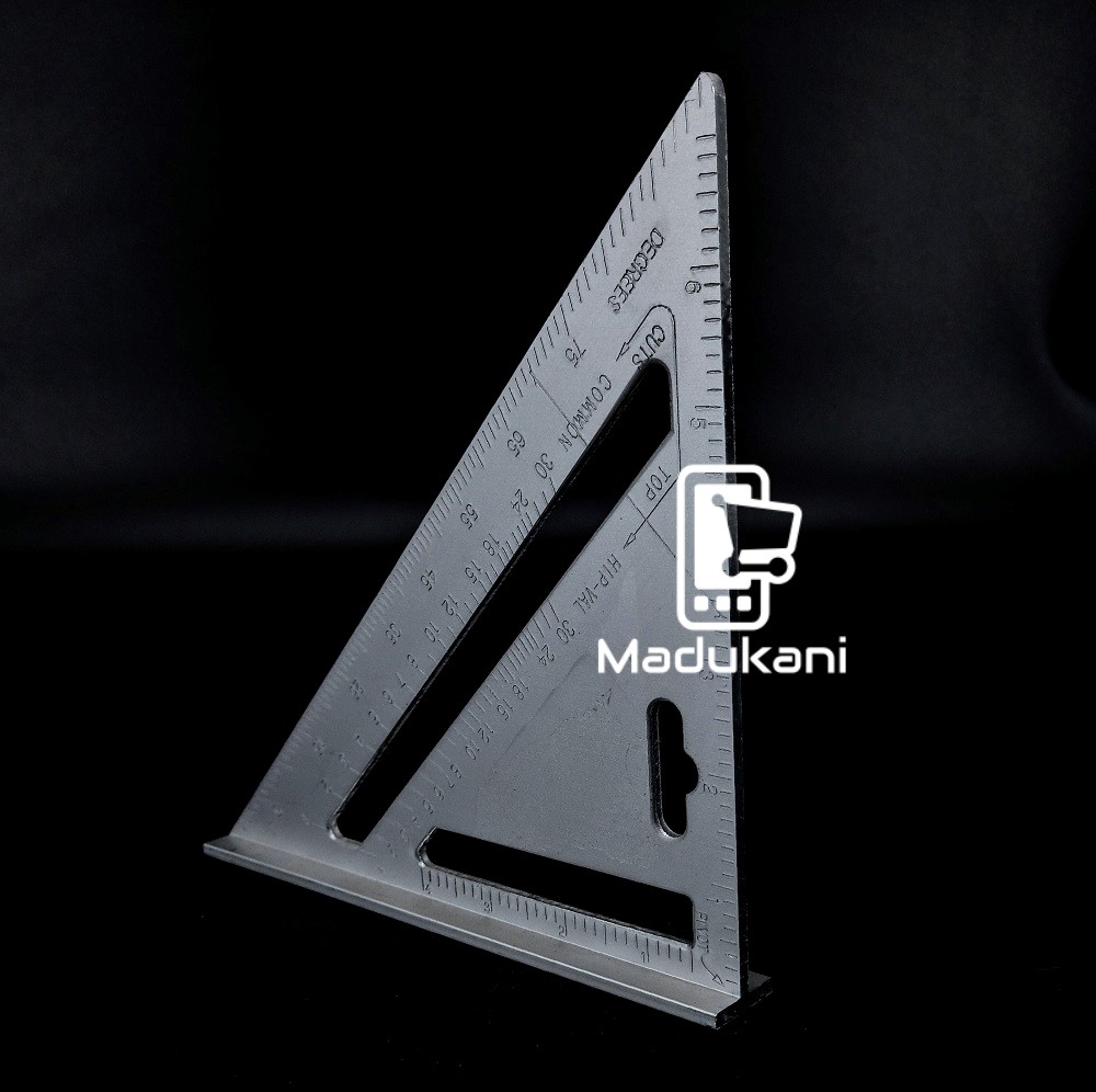 190mm 7.5 inch Aluminum Rafter Square Carpenters Square