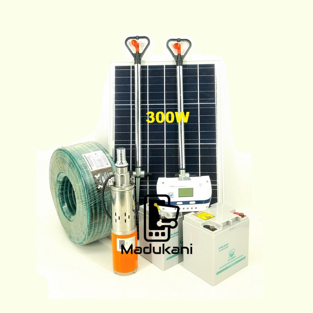 3FMD24 Solar PUMP AND BATTERY Complete Solar Irrigation Kit