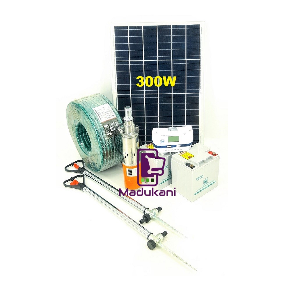 3FMD24 Solar PUMP AND BATTERY Complete Solar Irrigation Kit