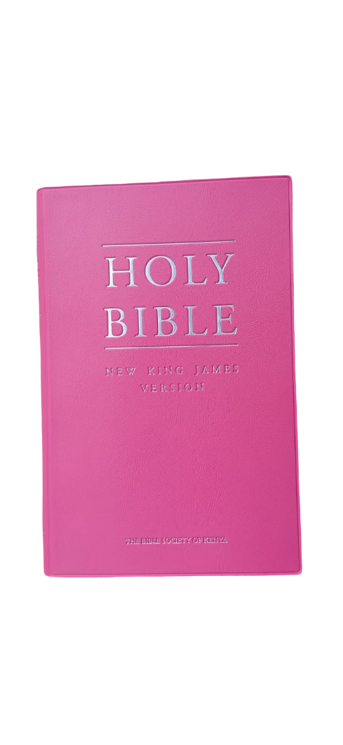 Holy Bible New King James Version-Vinyl Cover-Pink