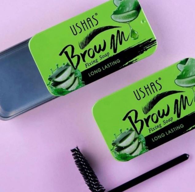 Original Eyebrow Styling shaping Gel Soap with aloe Vera Long Lasting Eyebrow Cream with Waterproof Gel Shaping wax with brush Kit eye makeup view 3