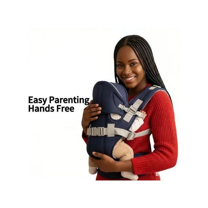 Premium Adjustable Baby Carrier – Ergonomic Soft Infant & Toddler Carrier for Newborns, Comfortable Hands-Free Front & Back Carry, Breathable Lightweight Baby Sling with Secure Support for Everyday Us