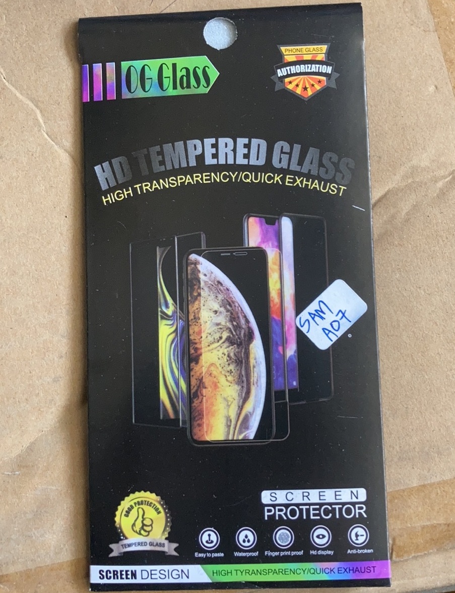 Anti-Static Curved-Edge Tempered Guard Glass for Samsung Galaxy A07 – Dust-Resistant Full Coverage, Scratch-Resistant & Impact Resistant