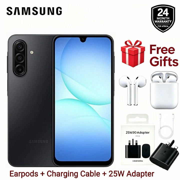 [Free Gifts] Samsung Galaxy A17 128GB+4GB 6.7" Super AMOLED Display Mediatek Helio G99 50MP 6X OS Upgrades IP54 Waterproof 5000mAh 25W Type-C Smart Phones Samsung A17 AI phone