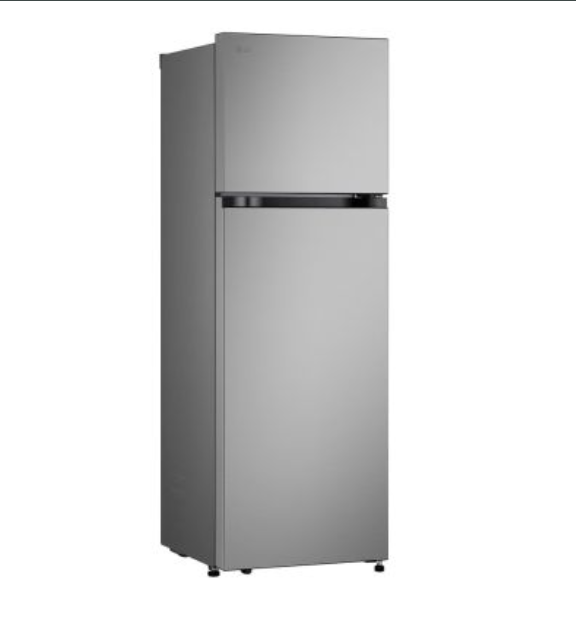 (LIMITED OFFER) LG GN-B262PFSF 287L Double Door Fridge Refrigerator Top Mount Freezer Smart Inverter Energy Saving Prime Silver Multi Air Flow Humidity Controller Moist Balance Crisper Smart Diagnosis
