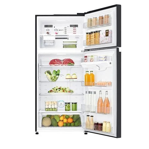 (LIMITED OFFER) LG GL-C252SLBB 234L Double Door Fridge Refrigerator Top Mount Freezer Smart Inverter Energy Saving Multi Air Flow Moving Ice Tray Bright LED Lighting Moist Balance Crisper
