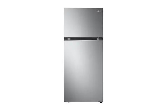 (LIMITED OFFER) LG GL-B492PLGB 395L Double Door Fridge Refrigerator Top Mount Freezer Smart Inverter Energy Saving LinearCooling DoorCooling+ Multi Air Flow Bright LED Light Big Veggie Box