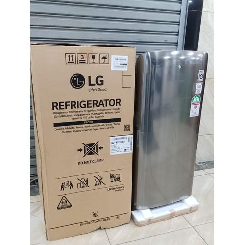 LG 180L Single Door Refrigerator GL-B201SLLB | Smart Inverter Compressor, Moist Balance Crisper, Big Vegetable Box, Semi Auto Defrost, Energy Efficient Compact Fridge