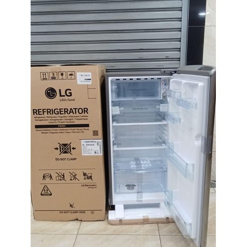 LG 180L Single Door Refrigerator GL-B201SLLB | Smart Inverter Compressor, Moist Balance Crisper, Big Vegetable Box, Semi Auto Defrost, Energy Efficient Compact Fridge