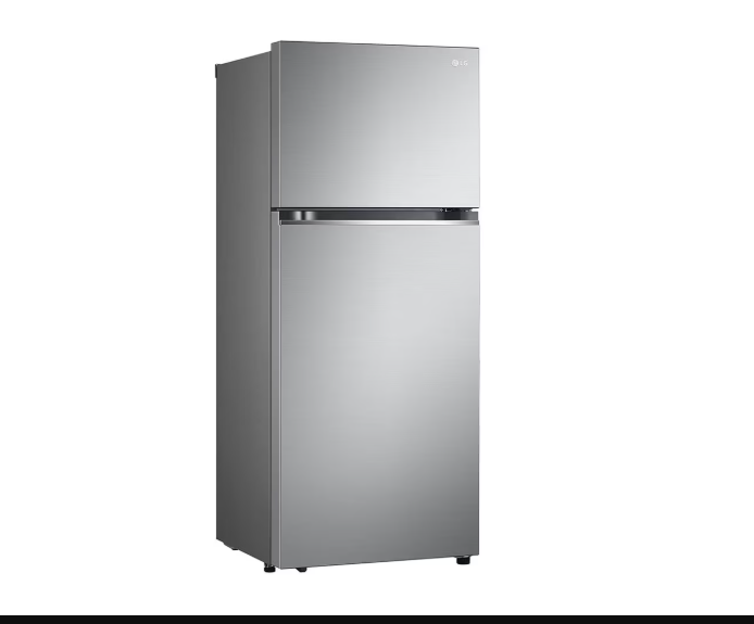 (LIMITED OFFER) LG GL-B492PLGB 395L Double Door Fridge Refrigerator Top Mount Freezer Smart Inverter Energy Saving LinearCooling DoorCooling+ Multi Air Flow Bright LED Light Big Veggie Box