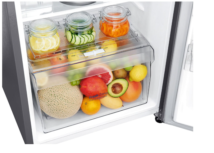 (LIMITED OFFER) LG GL-C252SLBB 234L Double Door Fridge Refrigerator Top Mount Freezer Smart Inverter Energy Saving Multi Air Flow Moving Ice Tray Bright LED Lighting Moist Balance Crisper