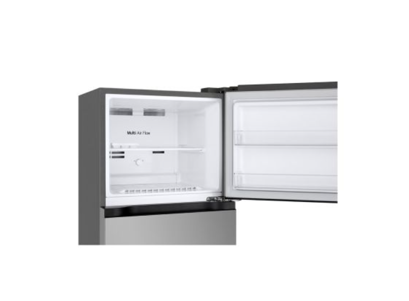 (LIMITED OFFER) LG GN-B262PFSF 287L Double Door Fridge Refrigerator Top Mount Freezer Smart Inverter Energy Saving Prime Silver Multi Air Flow Humidity Controller Moist Balance Crisper Smart Diagnosis