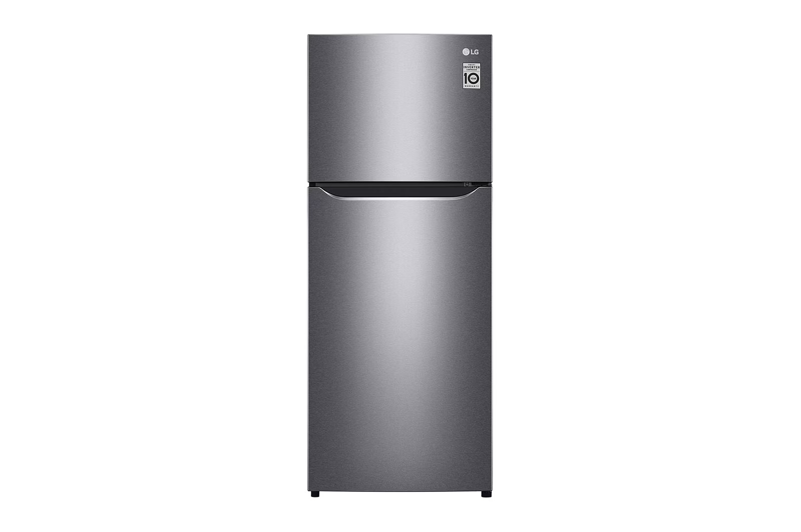 (LIMITED OFFER) LG GN-B202SQBB 187L Double Door Fridge Top Freezer Refrigerator Smart Inverter Compressor Energy Saving Multi Air Flow Moist Balance Crisper Big Size Veggie Box LED Lighting