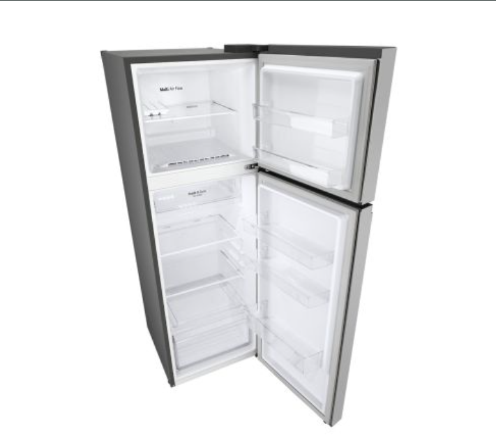 (LIMITED OFFER) LG GN-B262PFSF 287L Double Door Fridge Refrigerator Top Mount Freezer Smart Inverter Energy Saving Prime Silver Multi Air Flow Humidity Controller Moist Balance Crisper Smart Diagnosis