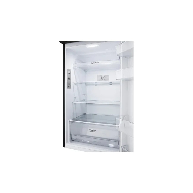 (LIMITED OFFER) LG GL-B492PXGB 395L Double Door Fridge Refrigerator Top Mount Freezer Smart Inverter Energy Saving LinearCooling DoorCooling+ Multi Air Flow Bright LED Light Big Veggie Box