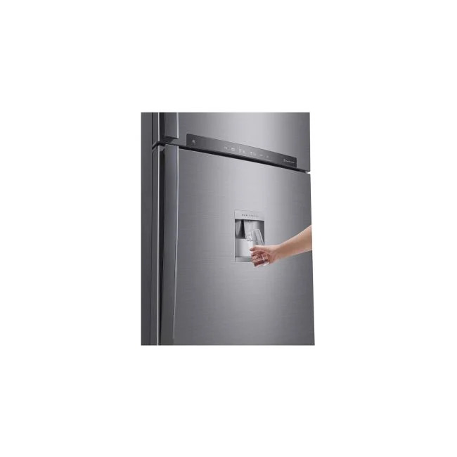 LG GN-F702HLHU 509L Net Top Freezer Refrigerator Double Door Fridge Inverter Linear Compressor DoorCooling+ LinearCooling HygieneFresh+ Smart ThinQ WiFi Remote Control Energy Saving Refrigerator