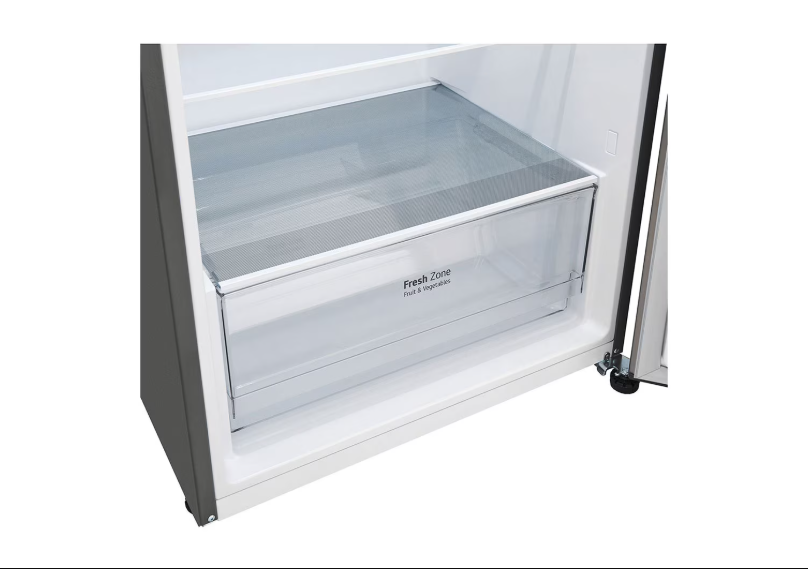 (LIMITED OFFER) LG GL-B492PLGB 395L Double Door Fridge Refrigerator Top Mount Freezer Smart Inverter Energy Saving LinearCooling DoorCooling+ Multi Air Flow Bright LED Light Big Veggie Box
