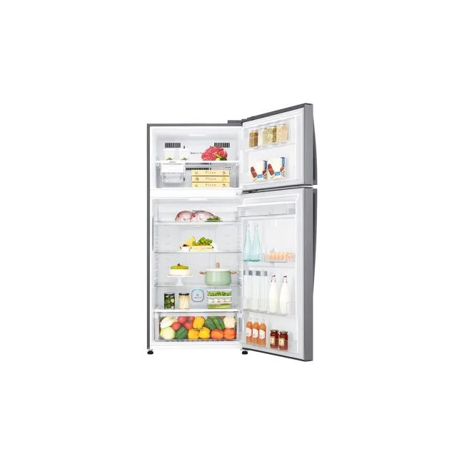 LG GN-F702HLHU 509L Net Top Freezer Refrigerator Double Door Fridge Inverter Linear Compressor DoorCooling+ LinearCooling HygieneFresh+ Smart ThinQ WiFi Remote Control Energy Saving Refrigerator