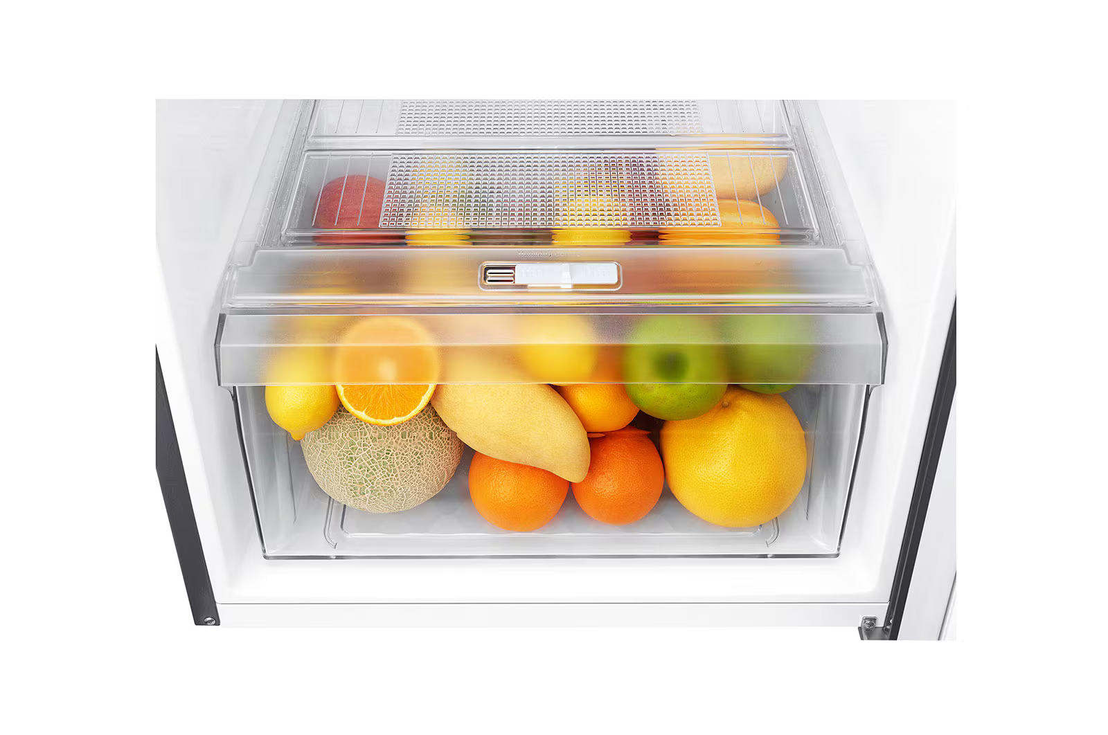 (LIMITED OFFER) LG GN-B202SQBB 187L Double Door Fridge Top Freezer Refrigerator Smart Inverter Compressor Energy Saving Multi Air Flow Moist Balance Crisper Big Size Veggie Box LED Lighting
