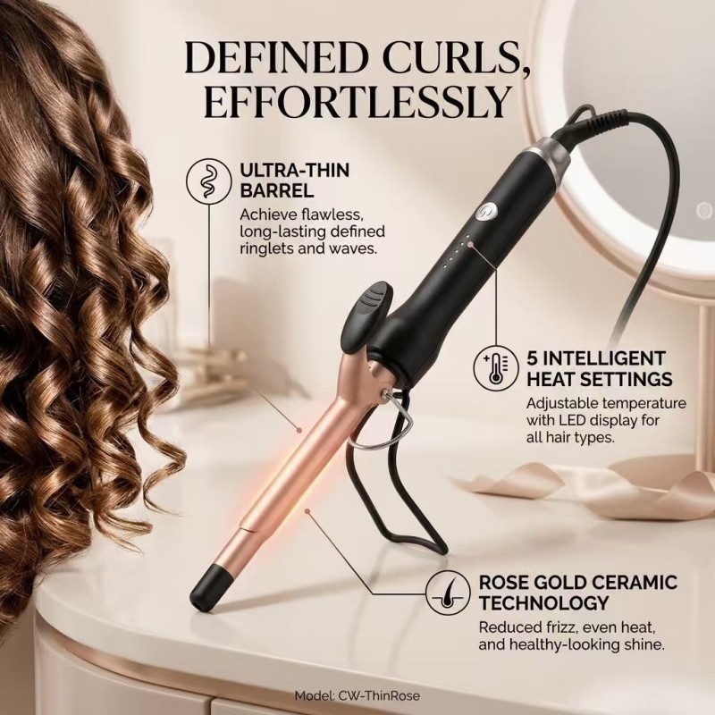 Superfine Wool Curling Iron For Maintaining Hair Health Suitable For Women Home-Use Instant Curling Hair Device