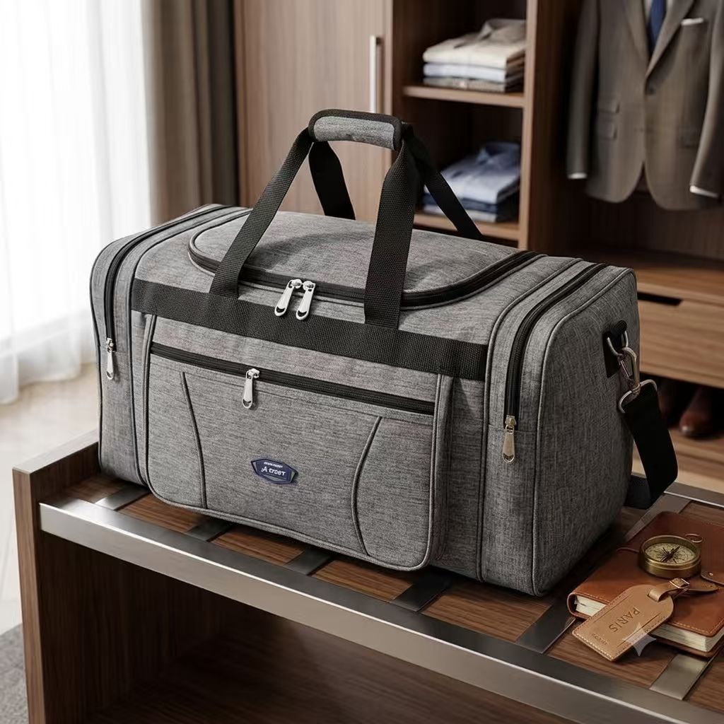 handbags  Travel Bags Multi-Size Large Capacity Business Travel Oxford Cloth Waterproof Carry-On Bag Men'S Portable Foldable Travel Bag