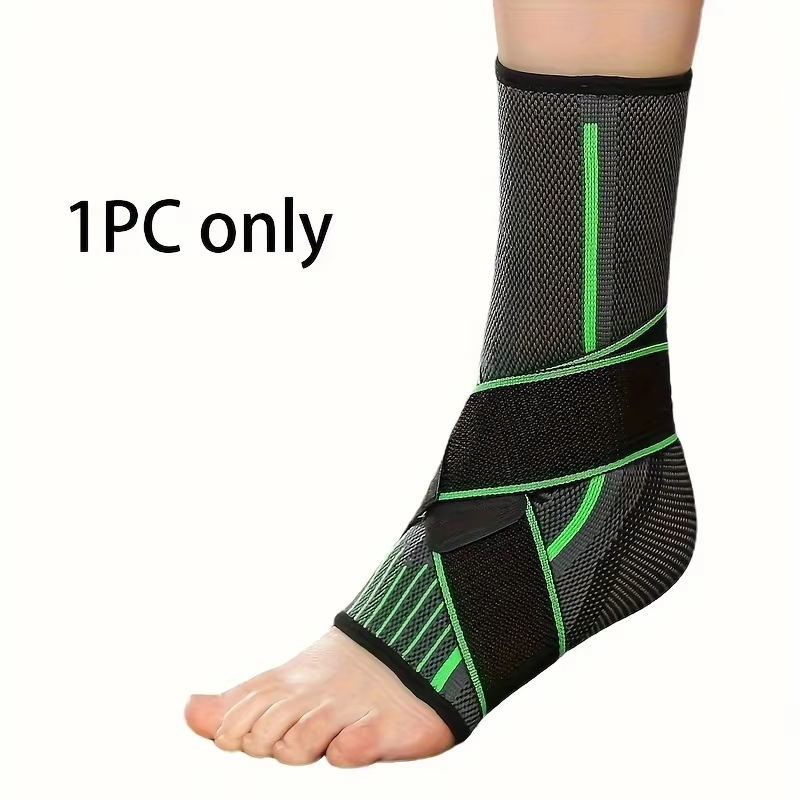 1Pc Ankle Support Brace With adjustable straps, Best Ankle Compression Support Brace for Foot and Heel