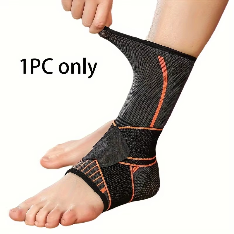 1Pc Ankle Support Brace With adjustable straps, Best Ankle Compression Support Brace for Foot and Heel