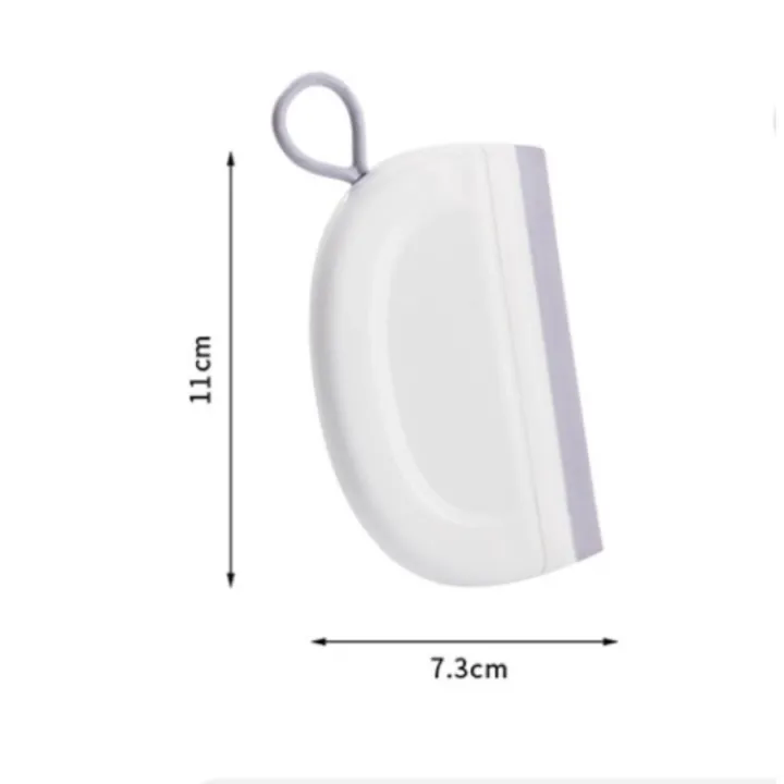 Mini Countertop Wiper Small Wiper Bathroom Glass Mirror Silicone Cleaning Tool Bathroom Sink Wiper