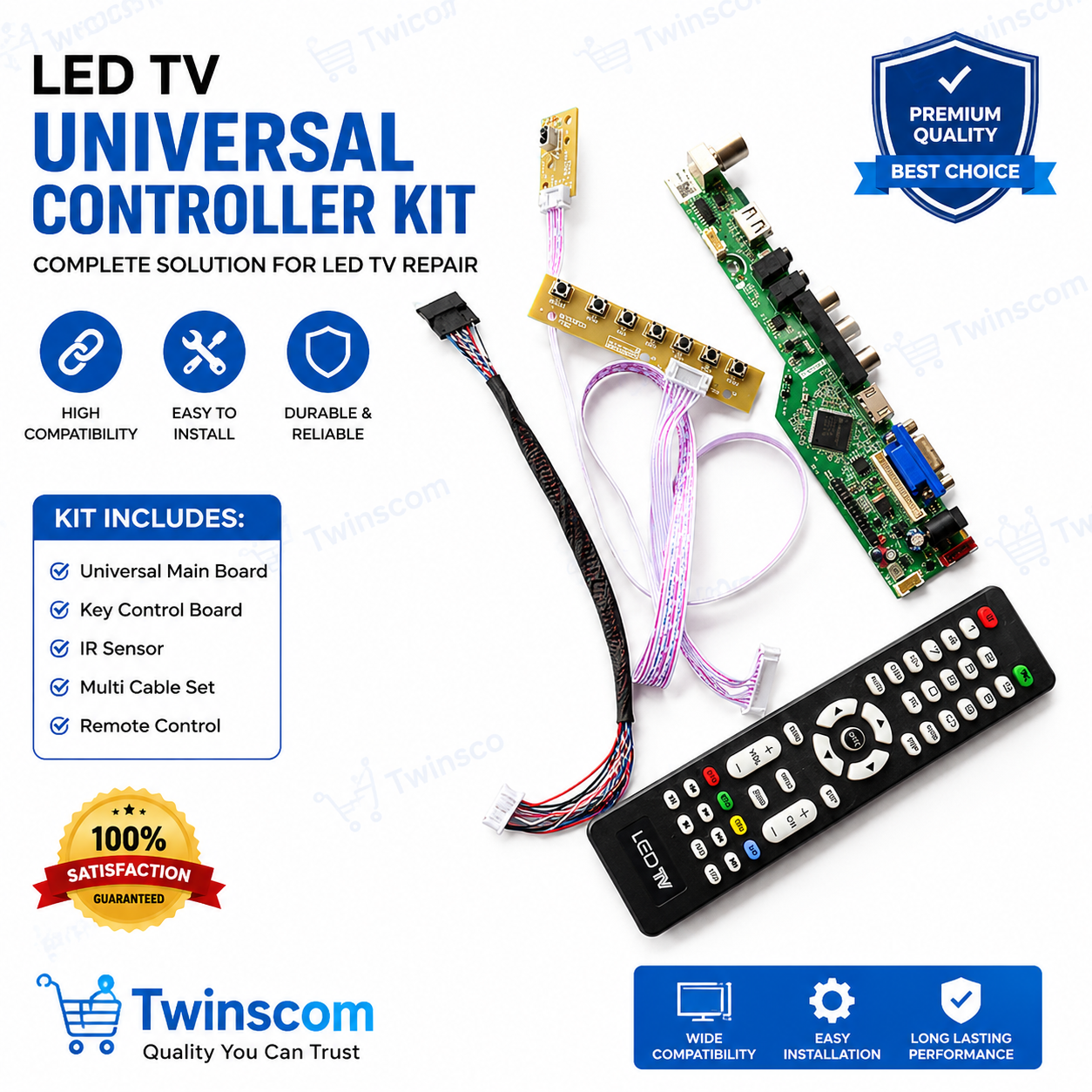 DTV3663 digital universal motherboard 1av