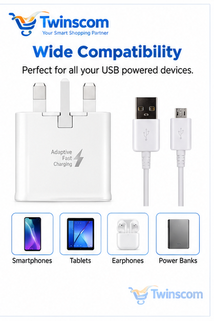 Samsung original charger 2in 1 micro